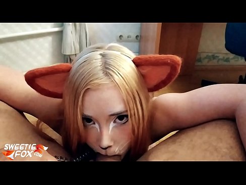 ❤️ Nilunok ni Kitsune ang titi at cum sa kanyang bibig dekalidad na sex sa tl.hentai-ita.ru ❤